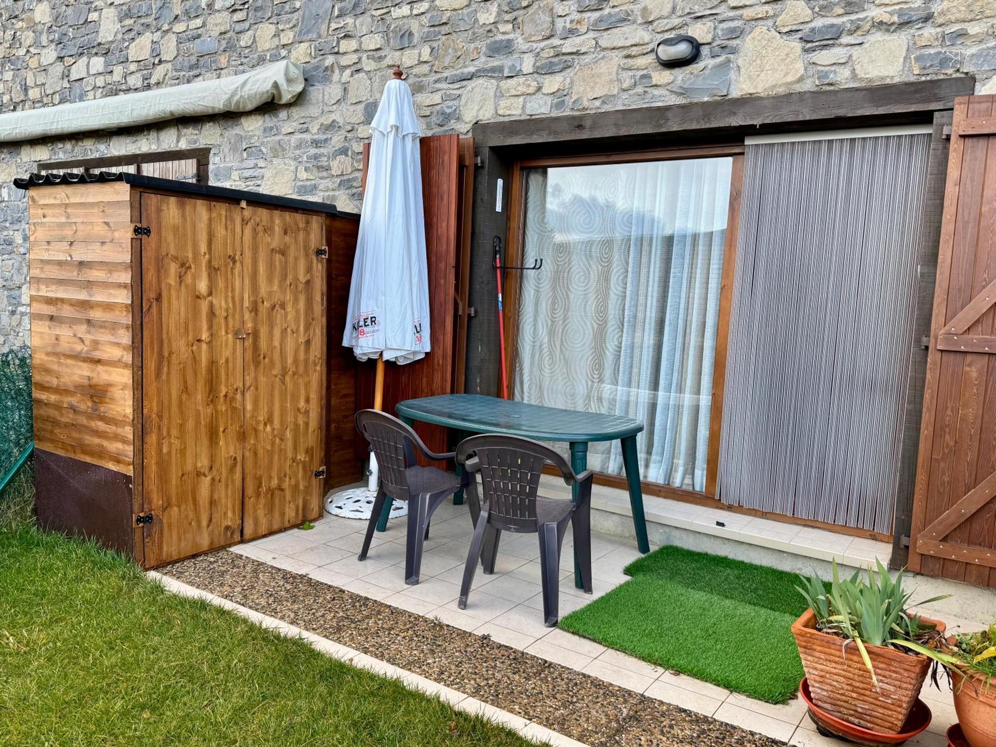 Duplex Altos De Santiago Jardin Daire Villanúa Dış mekan fotoğraf